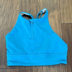 Lululemon Energy High Neck Longline Zip Bra